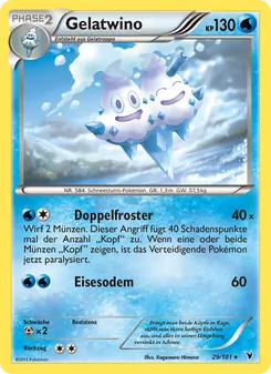 Gelatwino, Königliche Siege No. 29 Normal