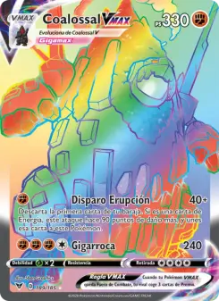 Coalossal VMAX, Voltaje Vívido No. 189 Holo