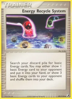 Energy Recycle System, Unseen Forces Nº 81 Normal