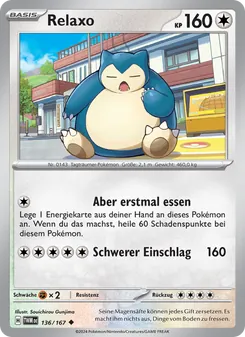 Relaxo, Maskerade im Zwielicht Nº 136 Normal