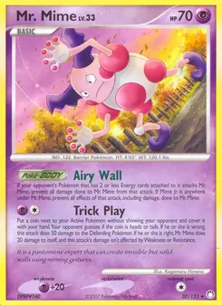 Mr. Mime, Mysterious Treasures Nº 30 Normal