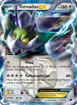 Tornadus-EX, Glaciación Plasma No. 98 Normal
