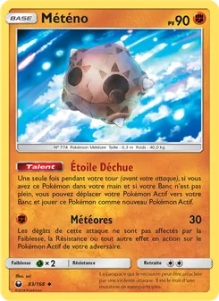 Météno, Tempête Céleste No. 83 Normal