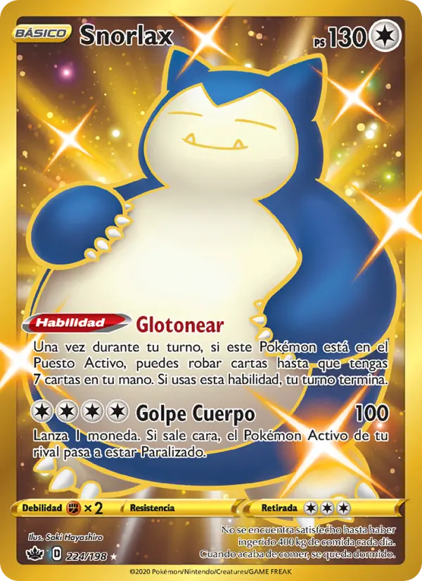 Snorlax, Reinado Escalofriante No. 224