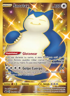Snorlax, Reinado Escalofriante Nº 224 Holo