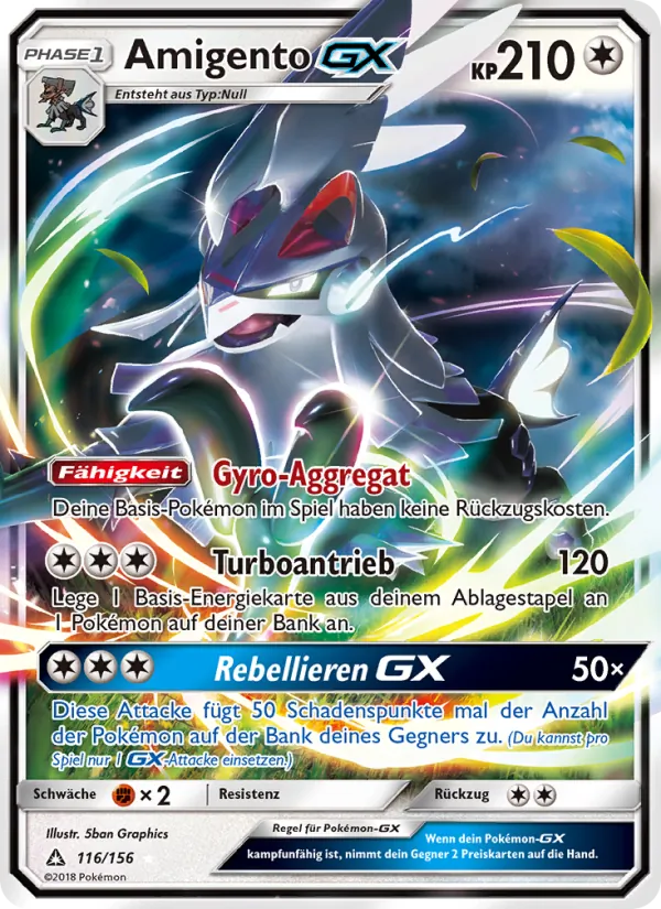 Amigento GX, Ultra-Prisma Nº 116