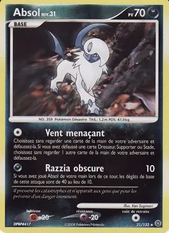Absol, Merveilles Secrètes No. 21 Normal