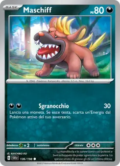 Maschiff, Scarlatto e Violetto Nº 136 Normal