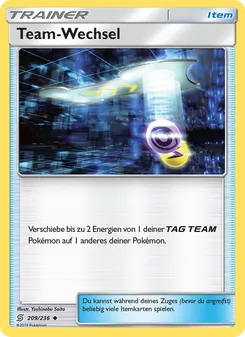 Team-Wechsel, Bund der Gleichgesinnten Nº 209 Normal