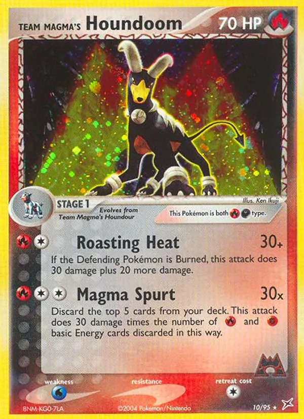Team Magma's Houndoom, Team Magma vs Team Aqua Nº 10