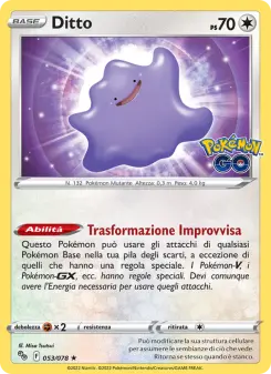 Ditto, Pokémon GO No. 053 Holo