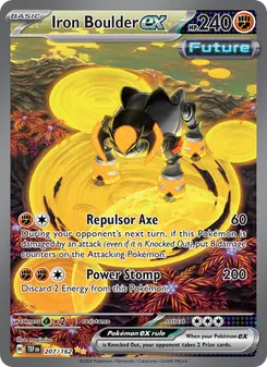 Iron Boulder ex, Temporal Forces Nº 207 Holo