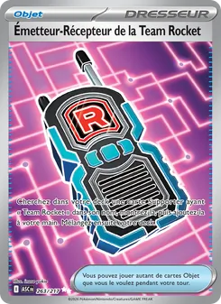 Émetteur-Récepteur de la Team Rocket, Héros Transcendants No. 263 Holo