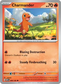 Charmander, 151 No. 004