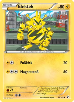 Elektek, Überschrittene Schwellen No. 53 Normal