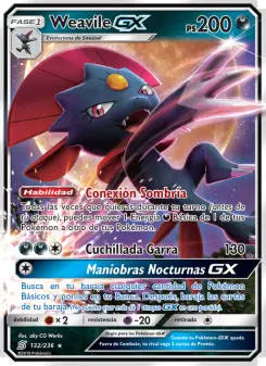 Weavile GX, Mentes Unidas No. 132 Normal
