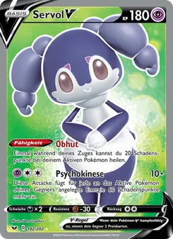 Servol V, Schwert & Schild Nº 192 Holo