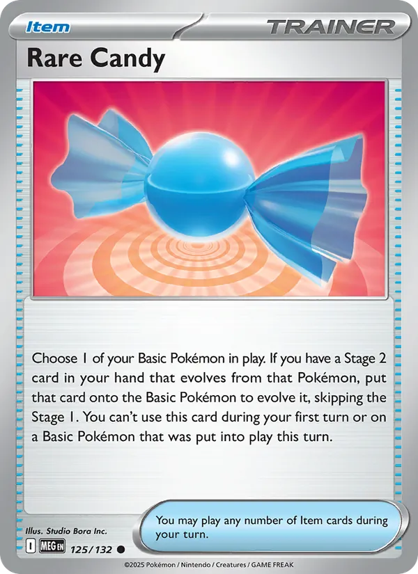 Rare Candy, Mega Evolution Nº 125