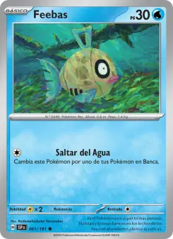 Feebas, Chispas Fulgurantes No. 041 Normal