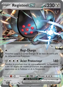 Registeel-ex, Héros Transcendants No. 145 Holo