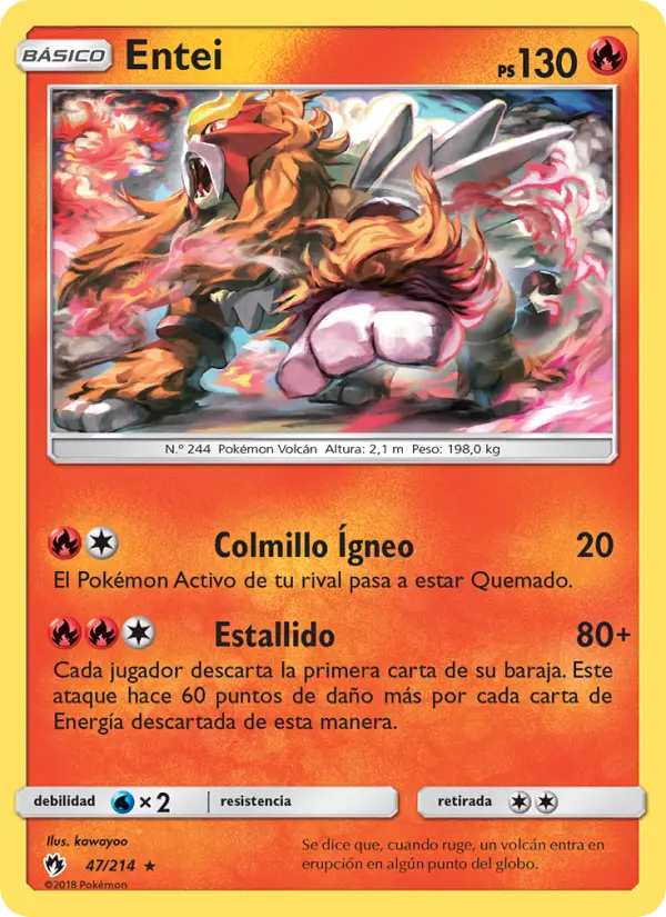 Entei, Truenos Perdidos Nº 47