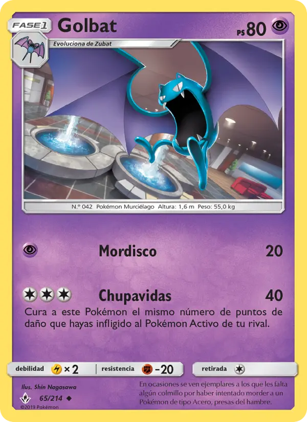 Golbat, Vínculos Indestructibles No. 65
