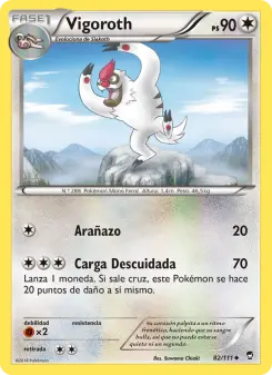 Vigoroth, Puños Furiosos No. 82 Normal