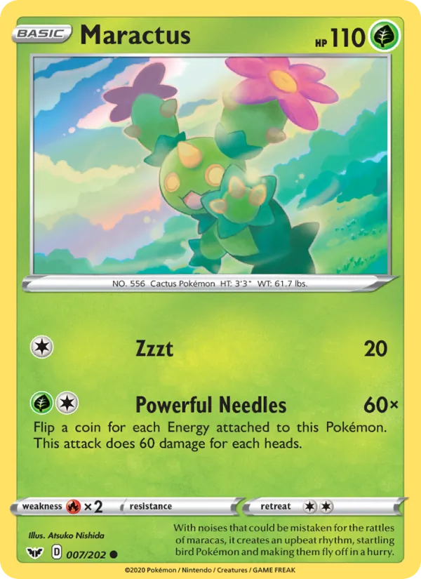 Maractus, Sword & Shield Nº 7