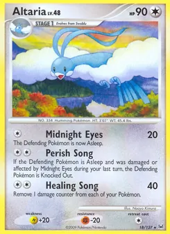 Altaria, Platinum Nº 18 Normal
