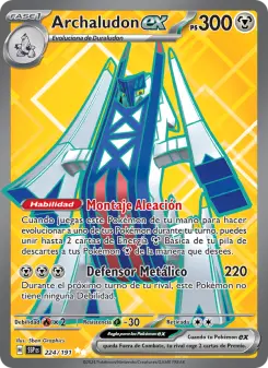 Archaludon ex, Chispas Fulgurantes No. 224 Holo
