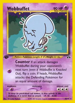 Wobbuffet, Neo Discovery Nº 35 Normal
