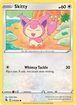 Skitty, Fusion Strike Nº 210 Normal