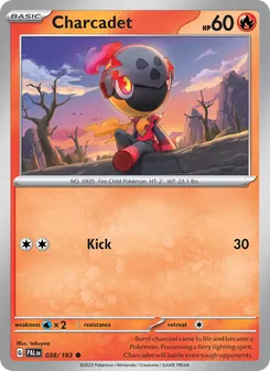 Charcadet, Paldea Evolved No. 038 Normal
