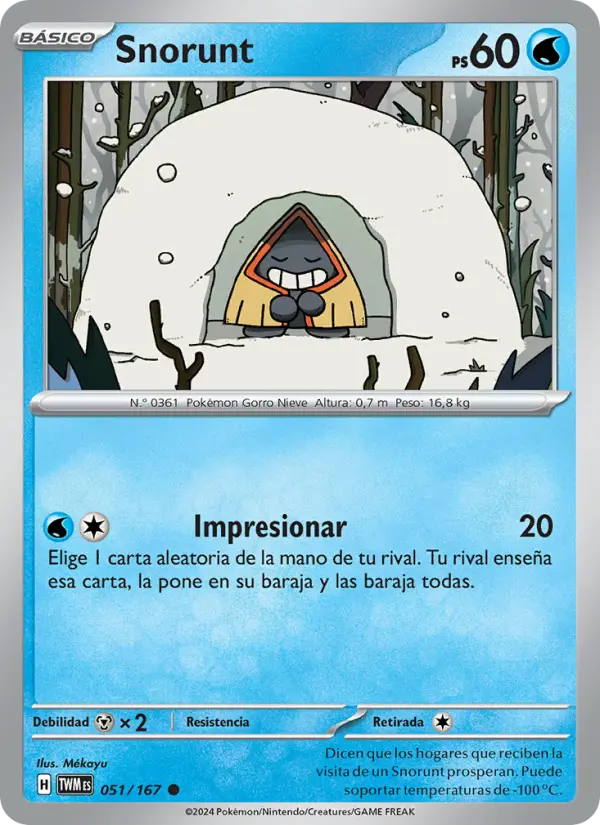 Snorunt, Mascarada Crepuscular Nº 051