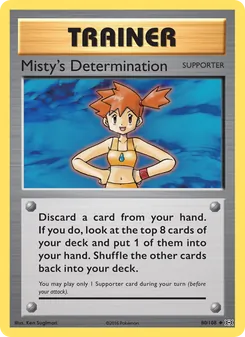 Misty's Determination, Evolutions Nº 80 Normal
