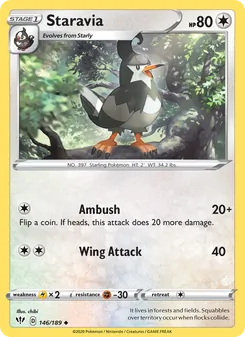 Staravia, Darkness Ablaze No. 146 Normal