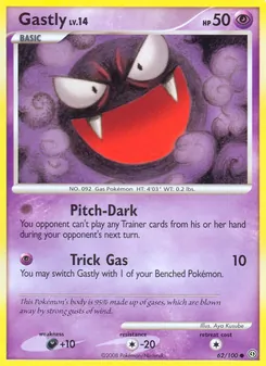 Gastly, Stormfront No. 62 Normal