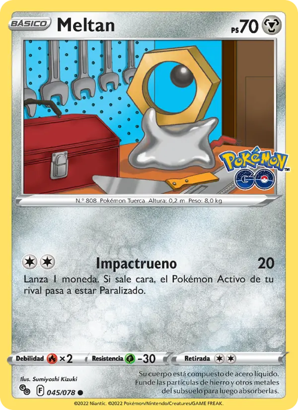 Meltan, Pokémon GO Nº 045