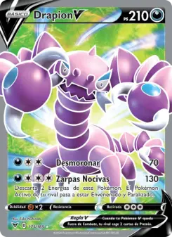 Drapion V, Voltaje Vívido No. 175 Holo