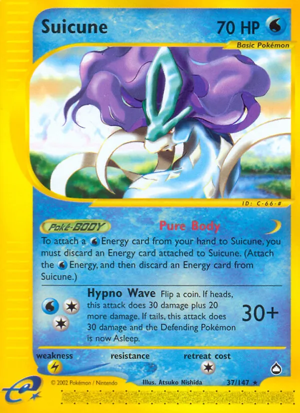 Suicune, Aquapolis Nº 37