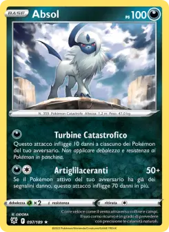 Absol, Lucentezza Siderale No. 097 Holo