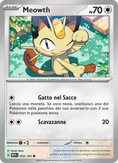 Meowth, 151 No. 052 Normal