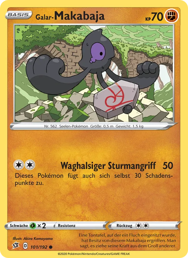 Galar-Makabaja, Clash der Rebellen No. 101