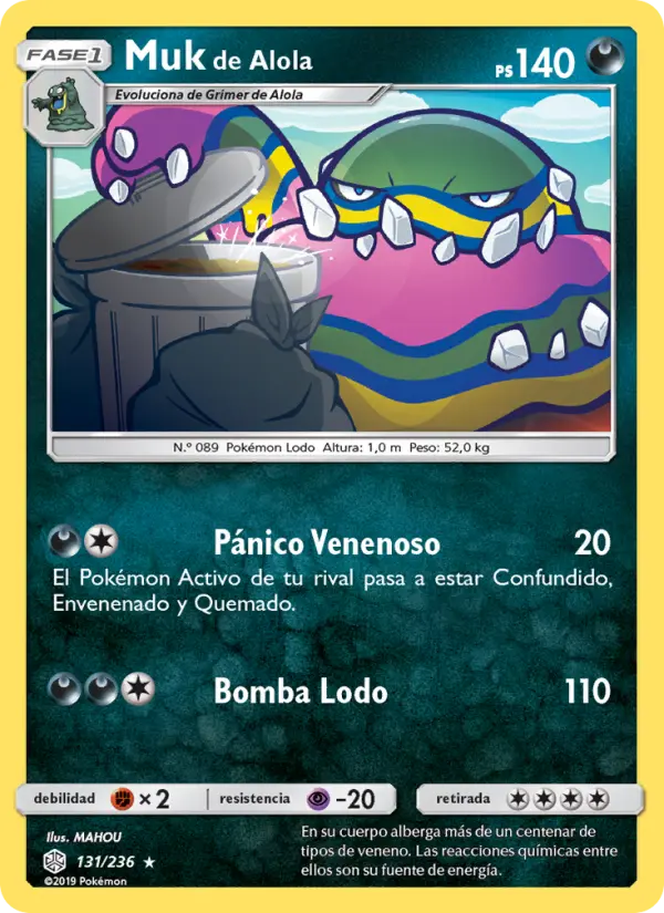 Muk de Alola, Eclipse Cósmico No. 131