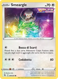 Smeargle, Colpo Fusione Nº 209 Normal