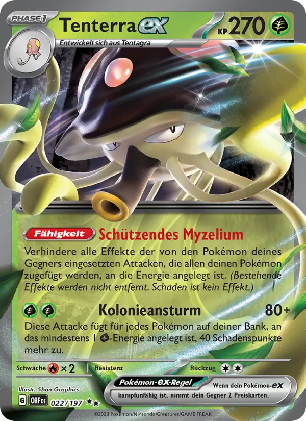 Tenterra-ex, Obsidian Flammen No. 022