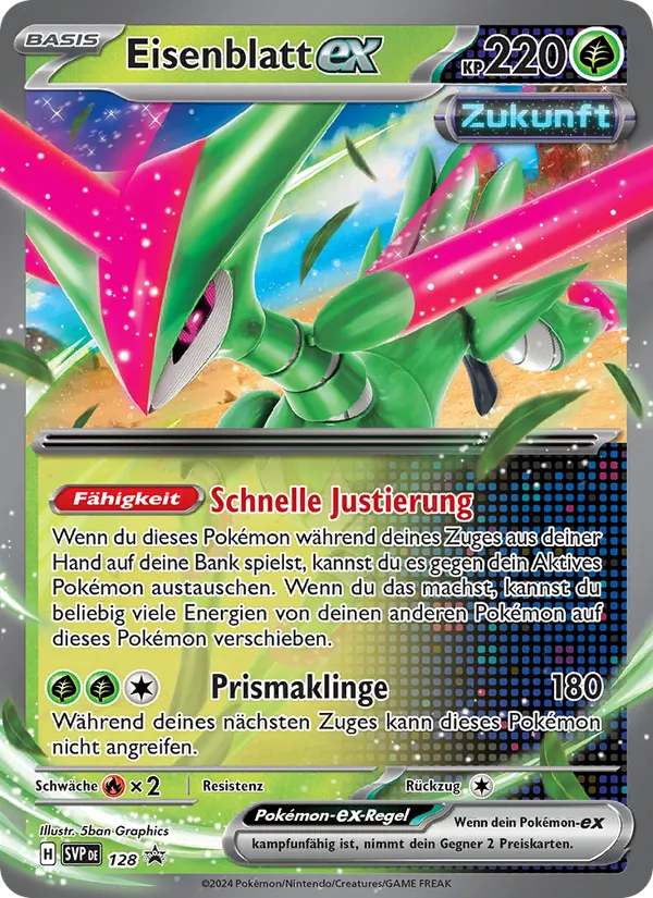 Eisenblatt-ex, SVP Black Star Promos Nº 128