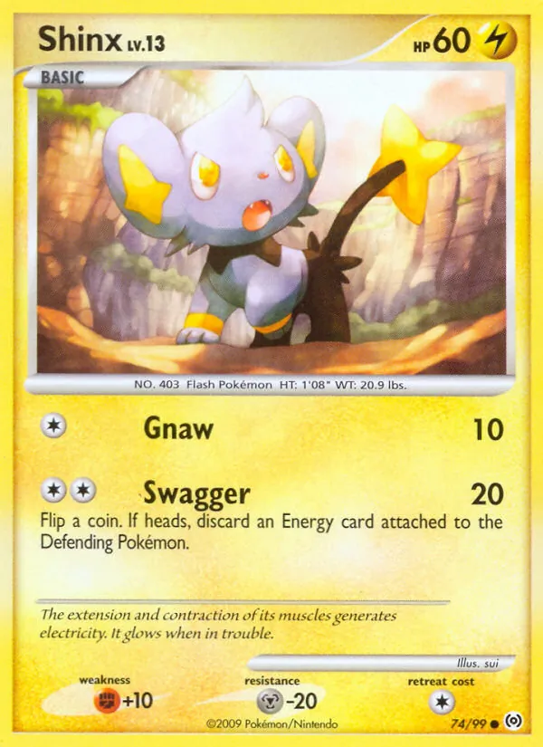 Shinx, Arceus Nº 74