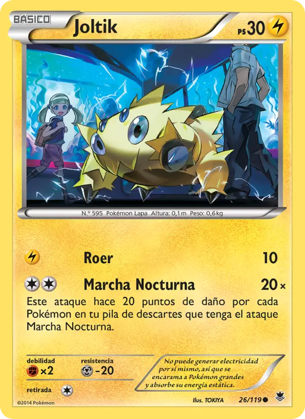 Joltik, Fuerzas Fantasmales No. 26