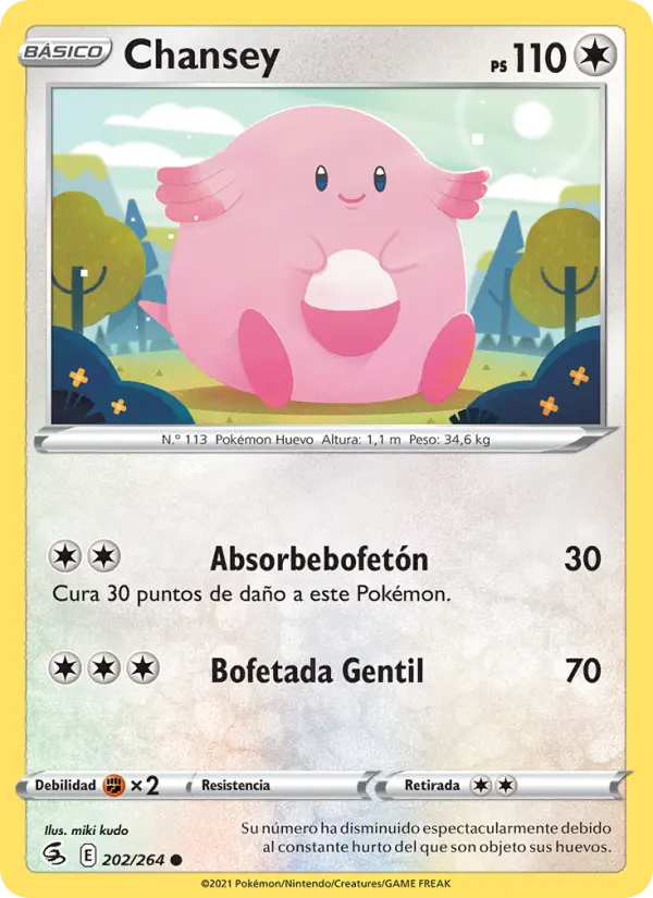 Chansey, Golpe Fusión Nº 202